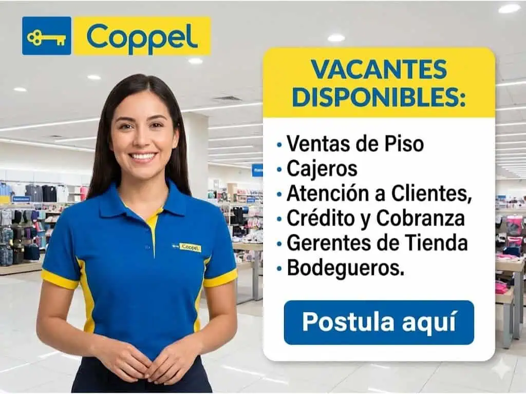 Empleos en Coppel México 2026: Convocatoria Abierta 🏬💼
